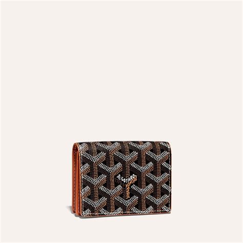 Malesherbes leather card wallet Goyard Multicolour in Leather